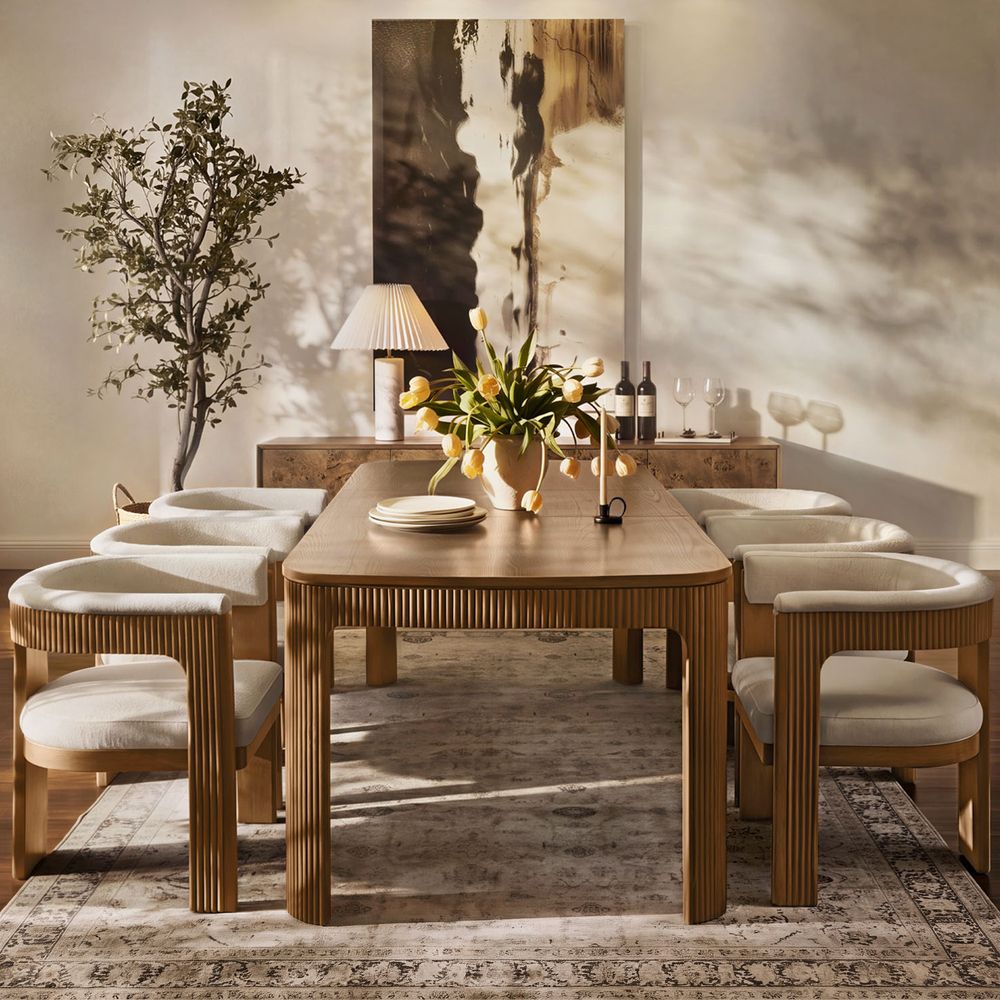 Albin 72"-92" Extendable Dining Table - image 3 of 10