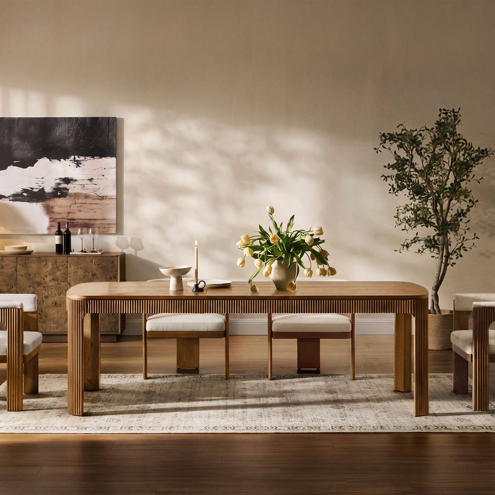 Albin 72"-92" Extendable Dining Table - image 2 of 10