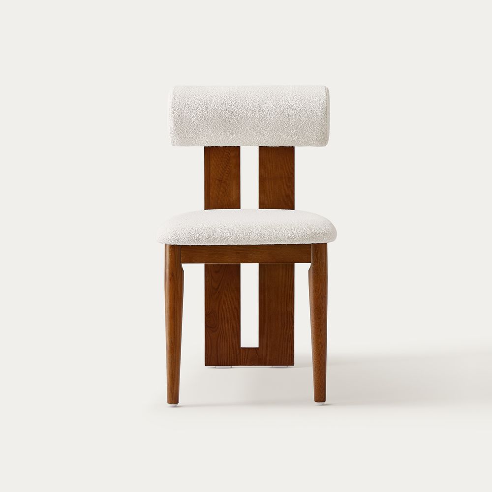 Ash Wood Dining Chair Set