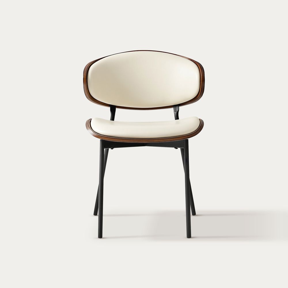 White Dining Chairs Set of 2