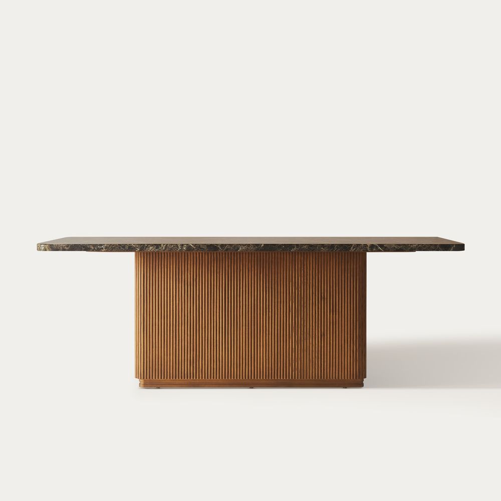 84 Inch Marble Dining Table