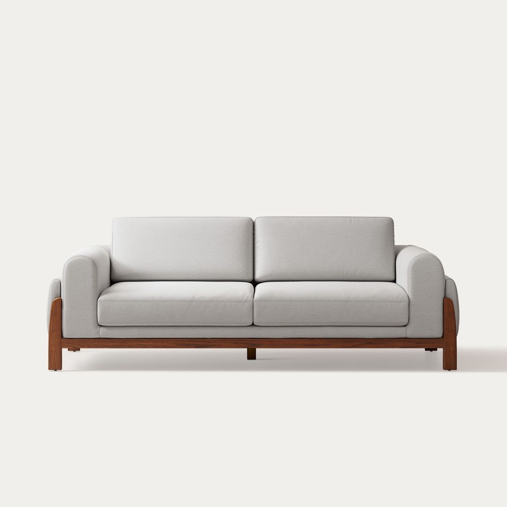 gray loveseaqt sofa