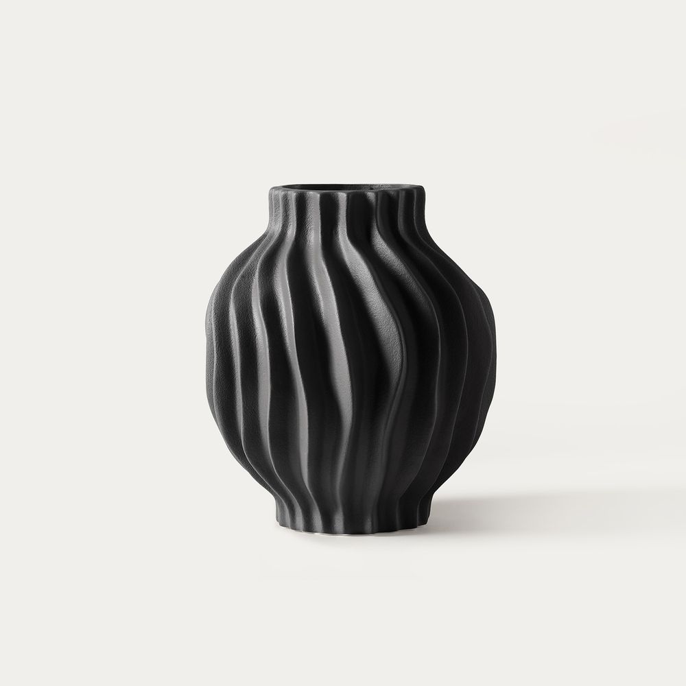 102 inch ceramic vase white