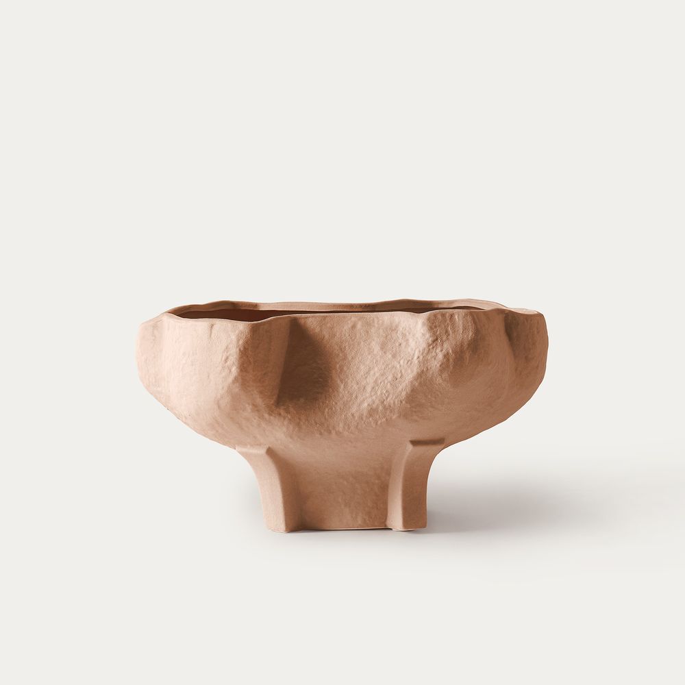 faux stone texture 79 inch ceramic vase