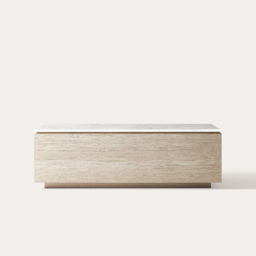 stone top coffee table