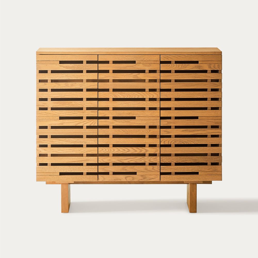 Natural Wood Shoe Storage