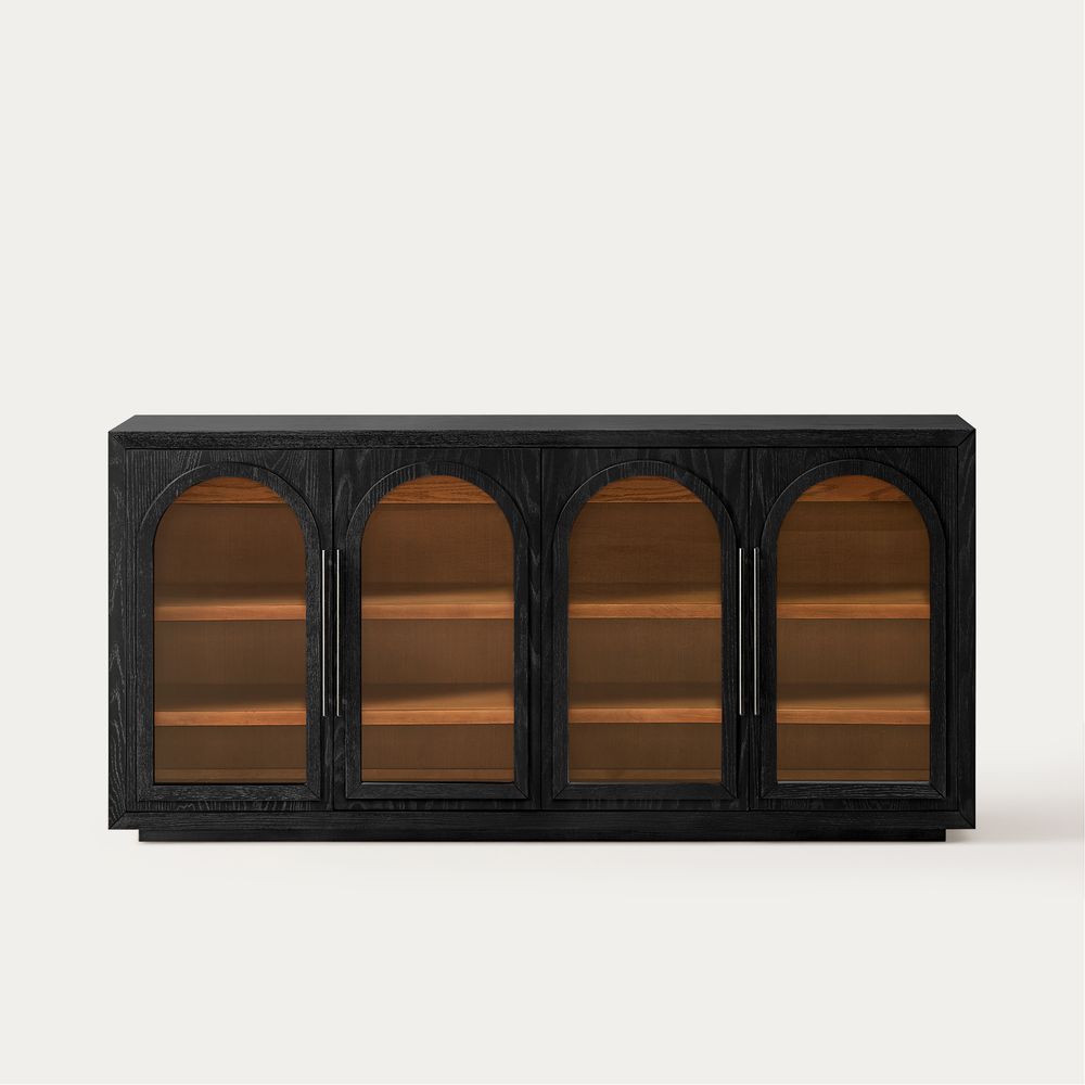 black arched sideboard