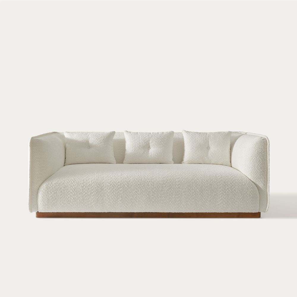 Boucl loveseat