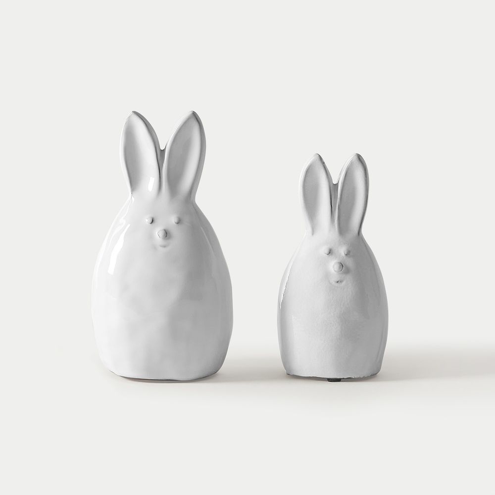 Bunny Ceramic Figurine Sets