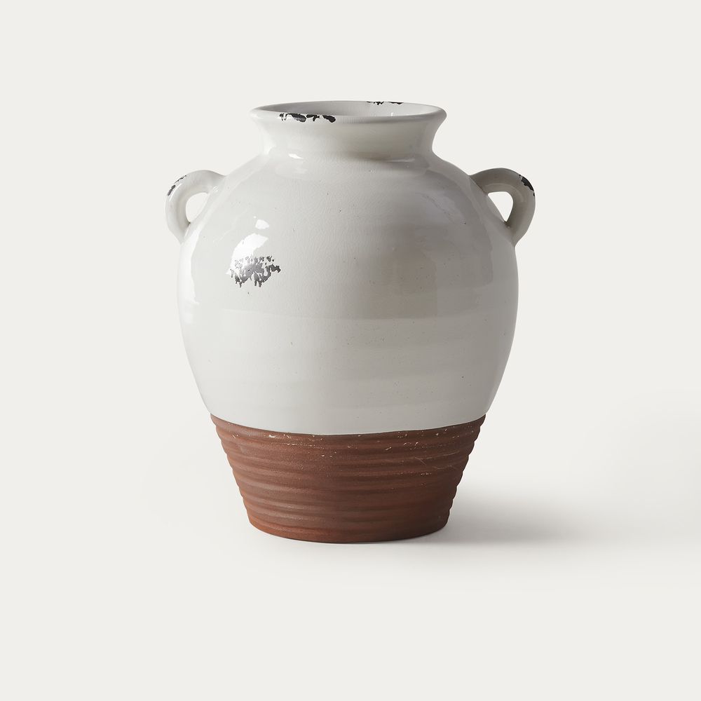 Mediterranean Ceramic handcrafted Vase