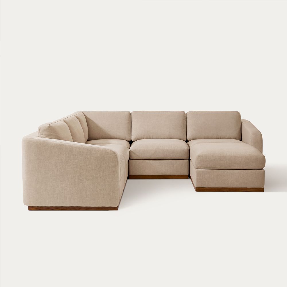 large L-Shape Sectional Modular Sofa