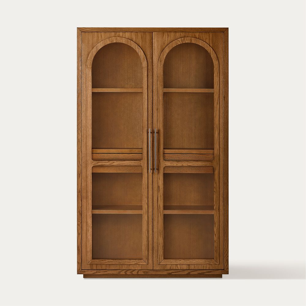 brown cabinet