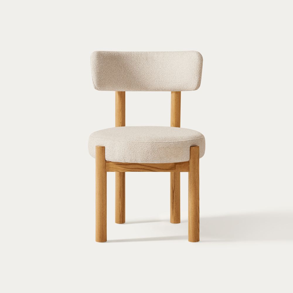 light wood dining chair