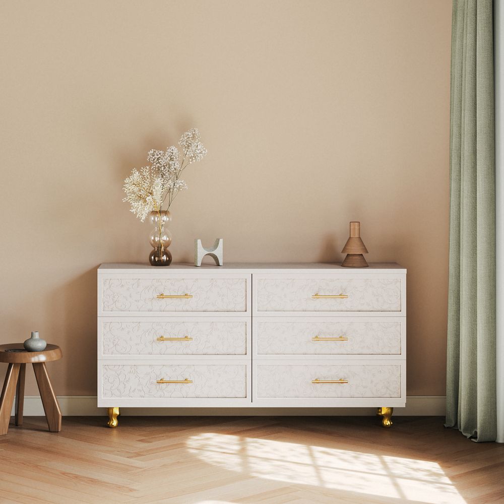 White Dresser for Bedroom