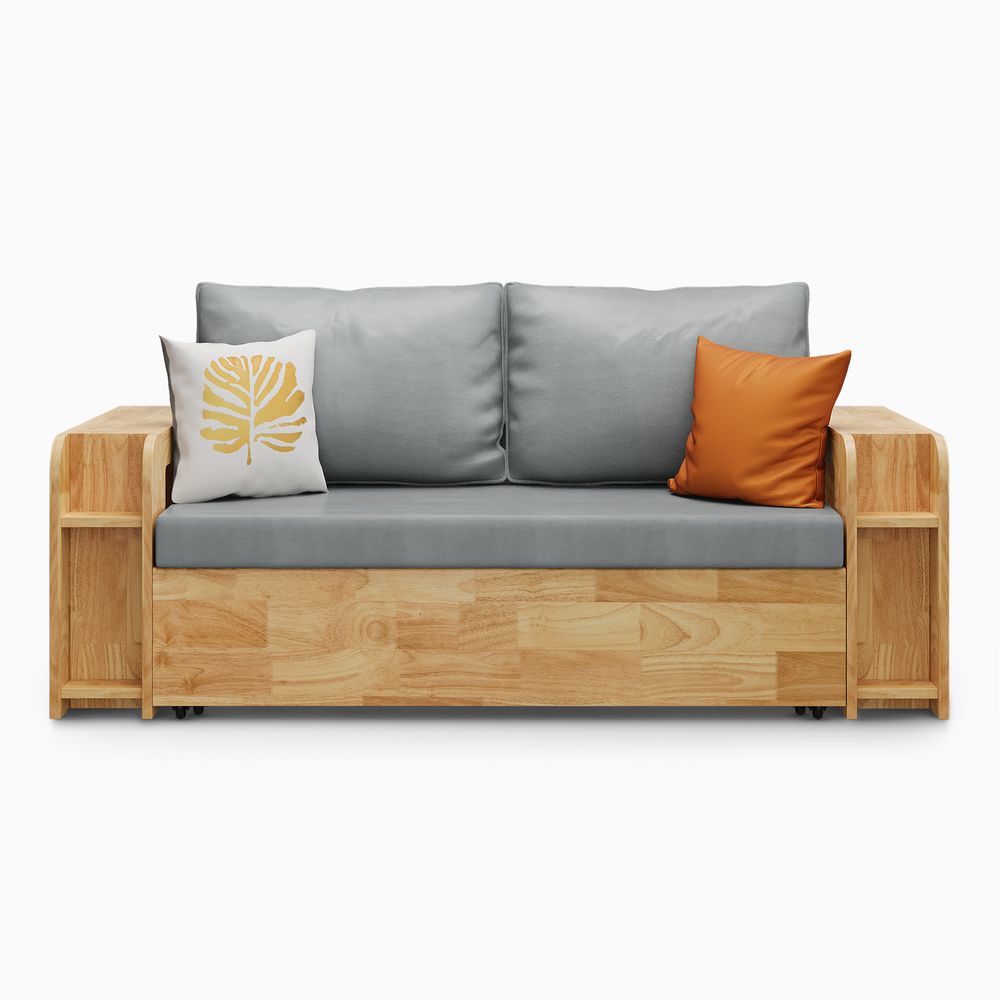 68 inch wooden sofa bed