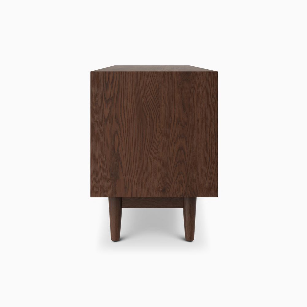Solid Door of 65 inch Solid Wood TV Stand