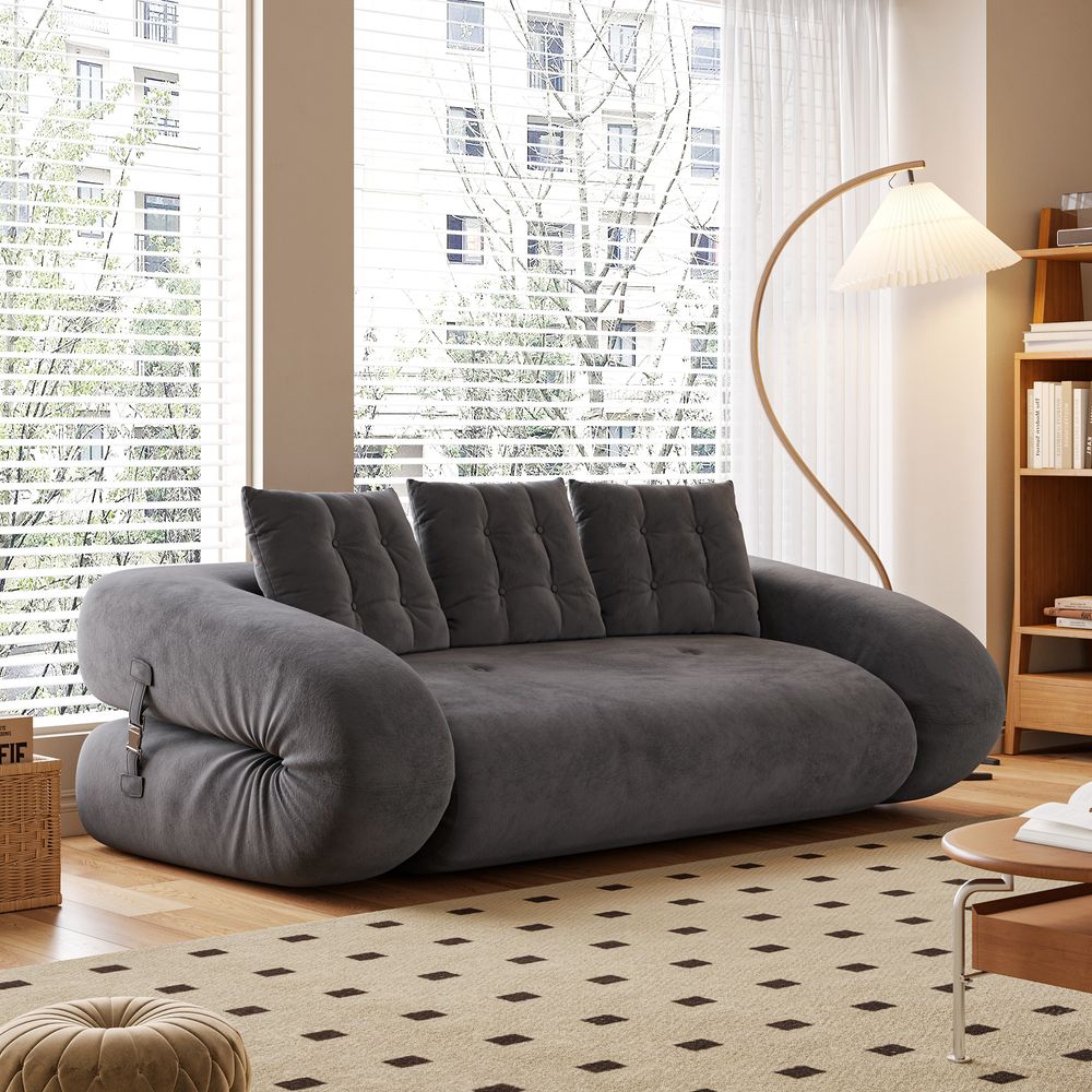 2 Seater Sleeper Deep Seat Sofa