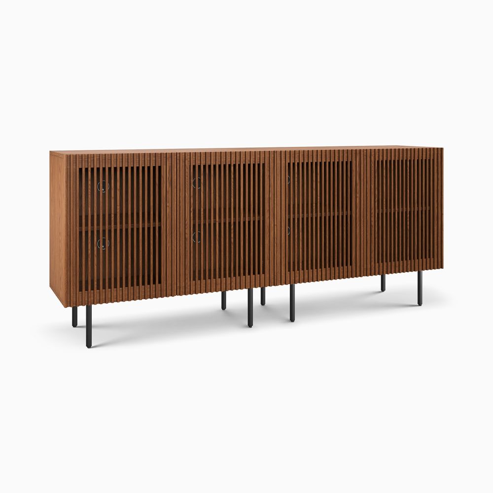 26 inch depth of sideboard storage cabinet