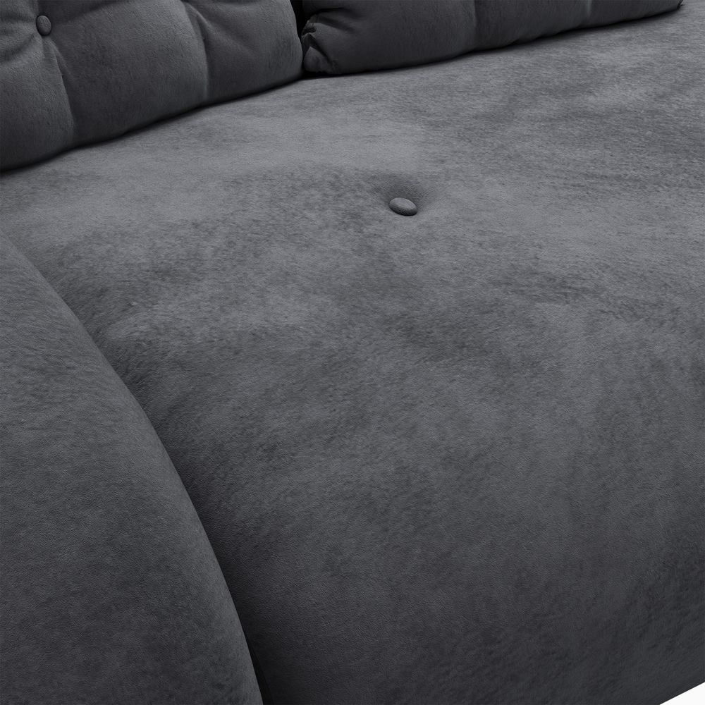 folding gray sofa bed