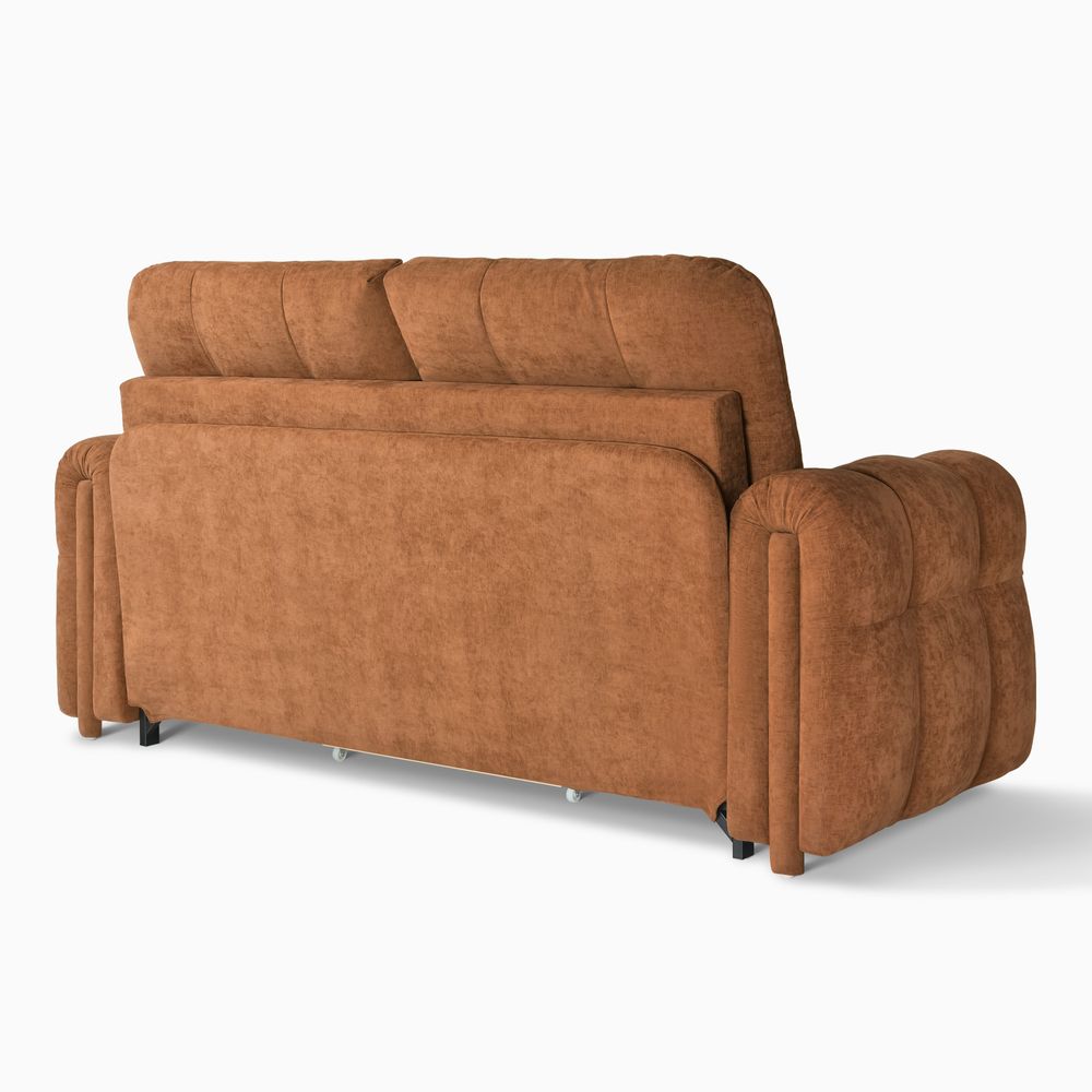 loveseat sofa bed with iron frame