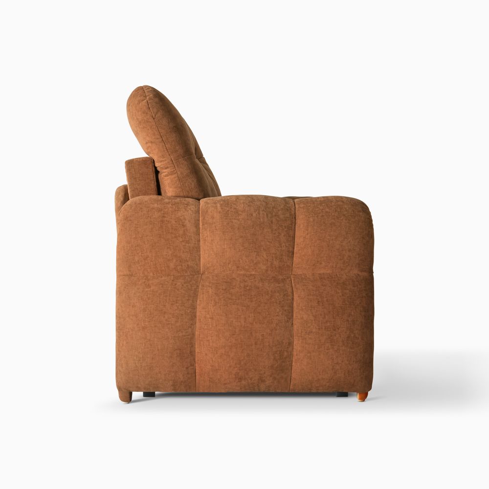 loveseat sofa bed with segmented design