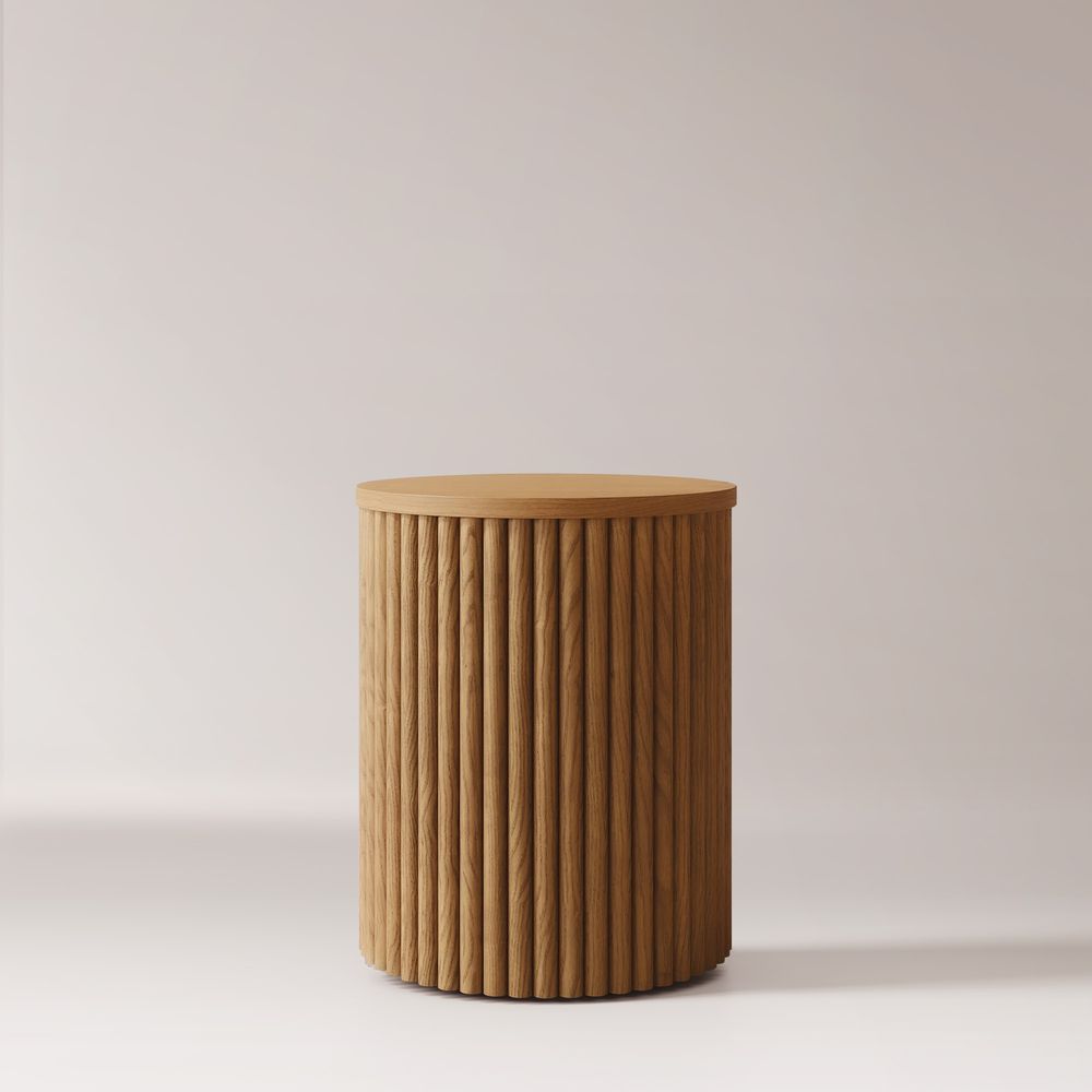 Cylindrical Side Table