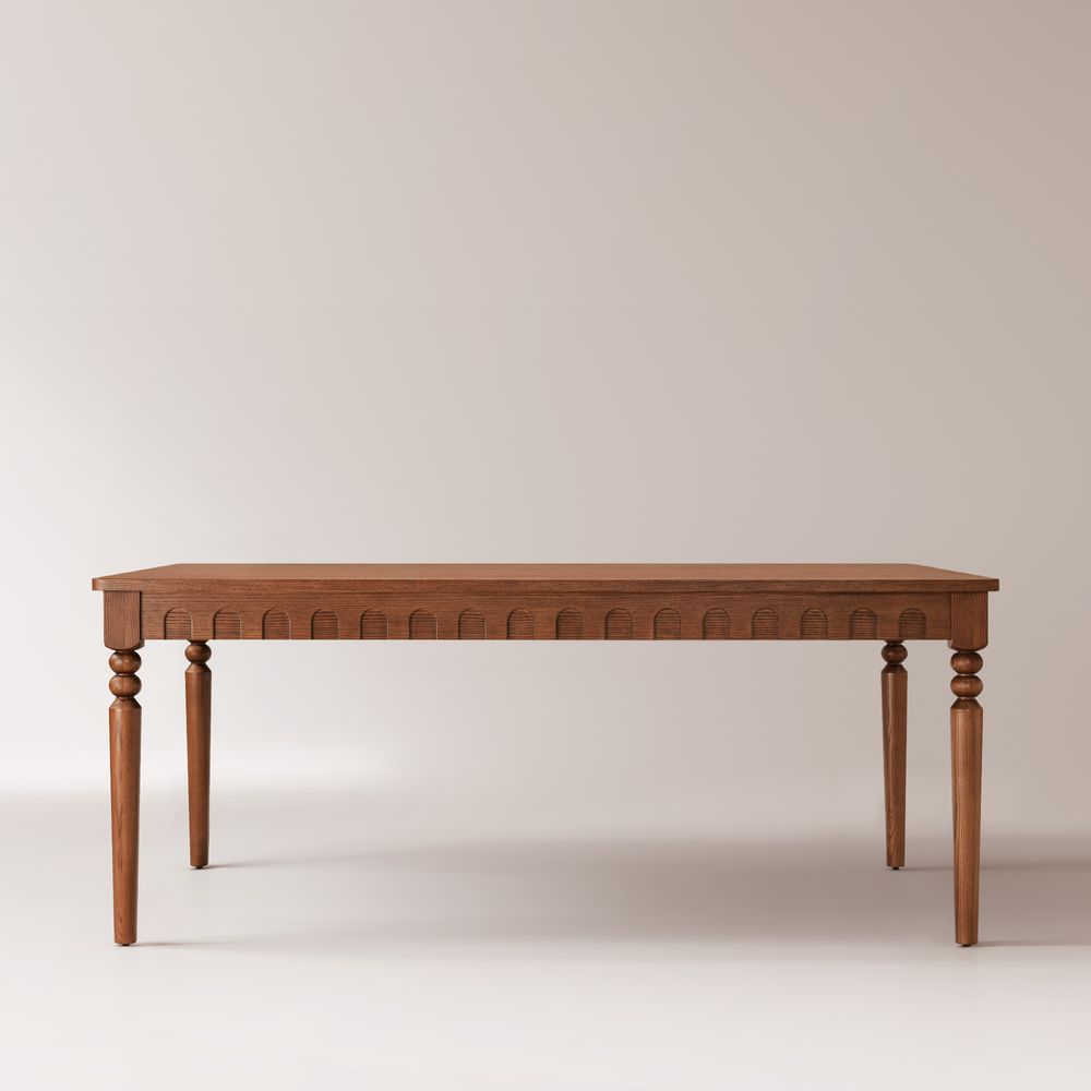 70 Inch Mid Century Dining Table