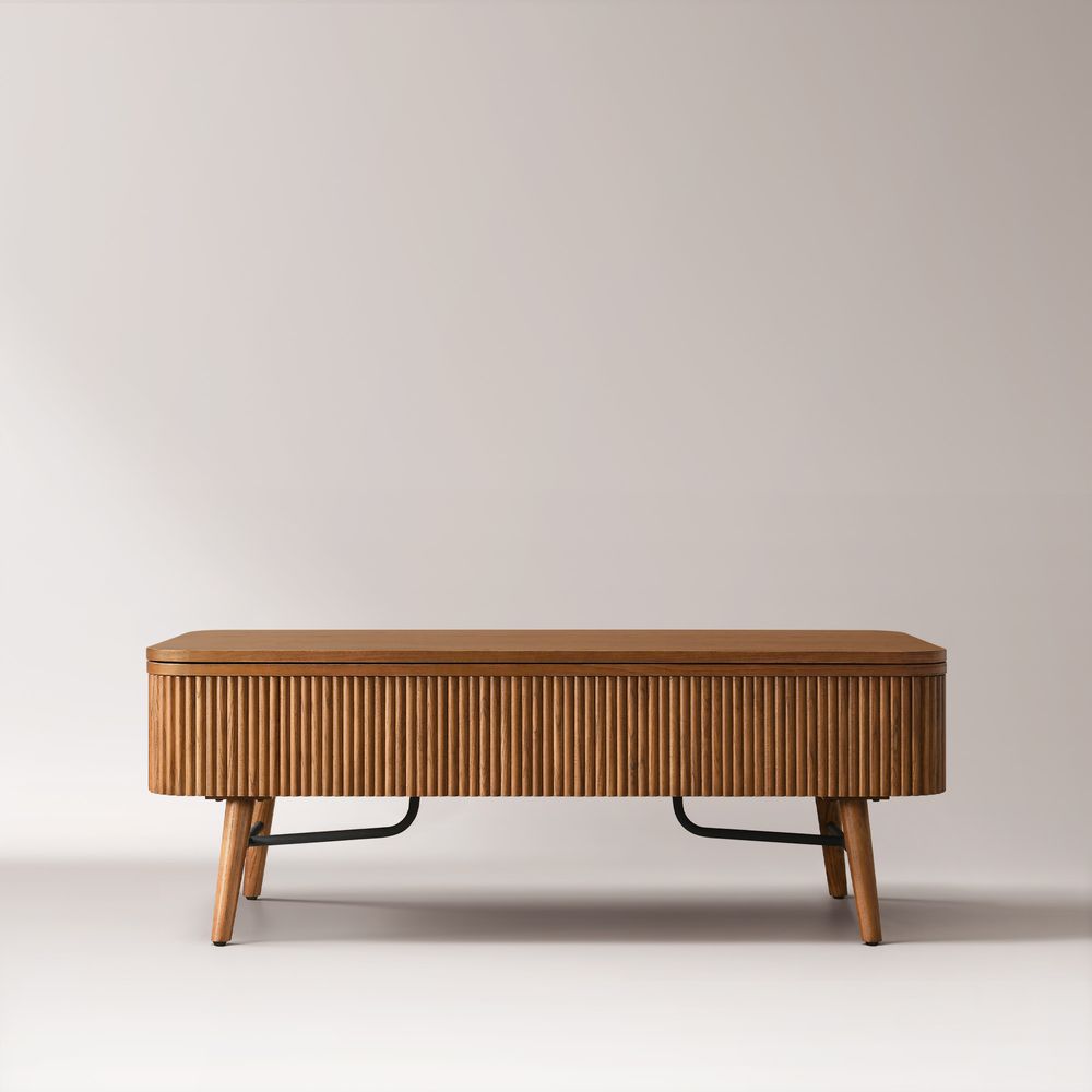 Wood Rectangular LiftTop Coffee Table