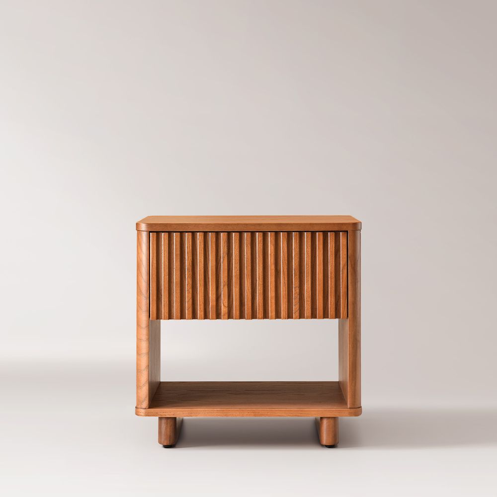 Wood Nightstand