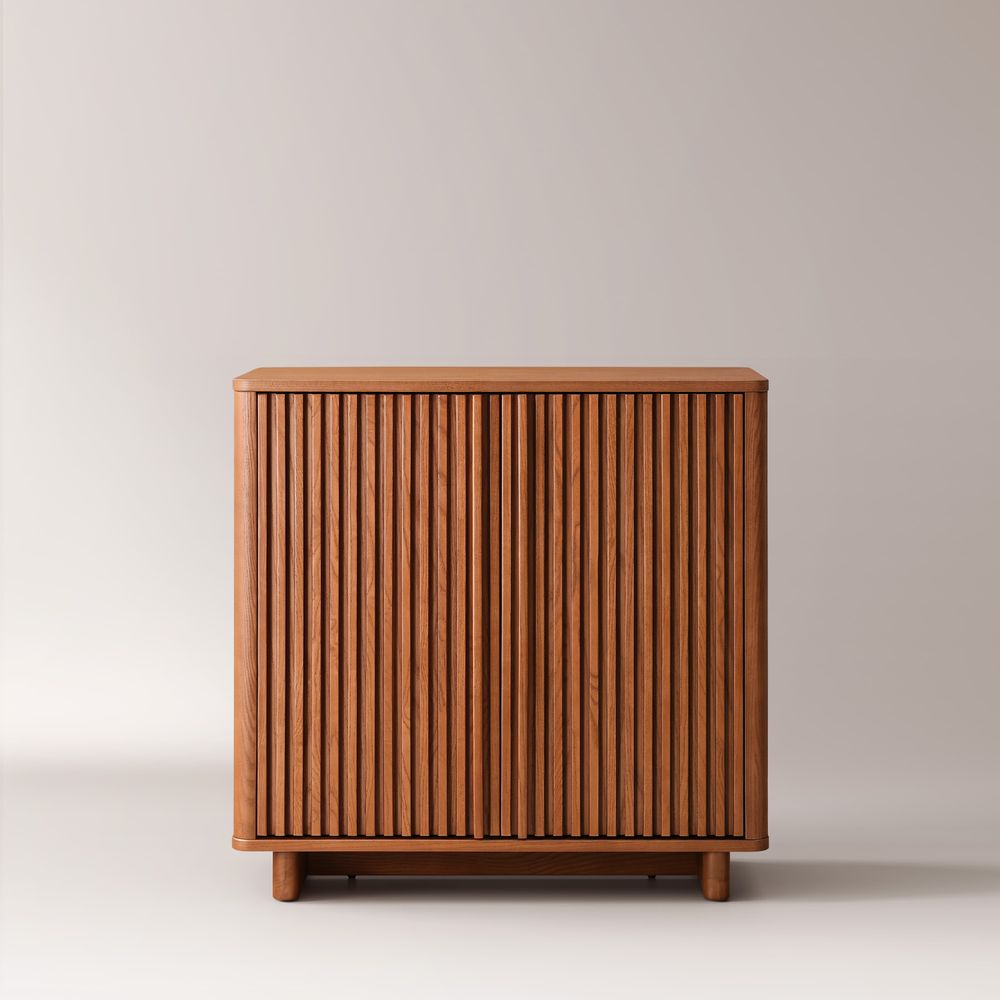 Small Wood Cabinet Buffet with Storage