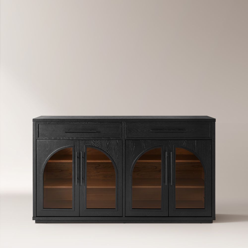 Black Wood Sideboard