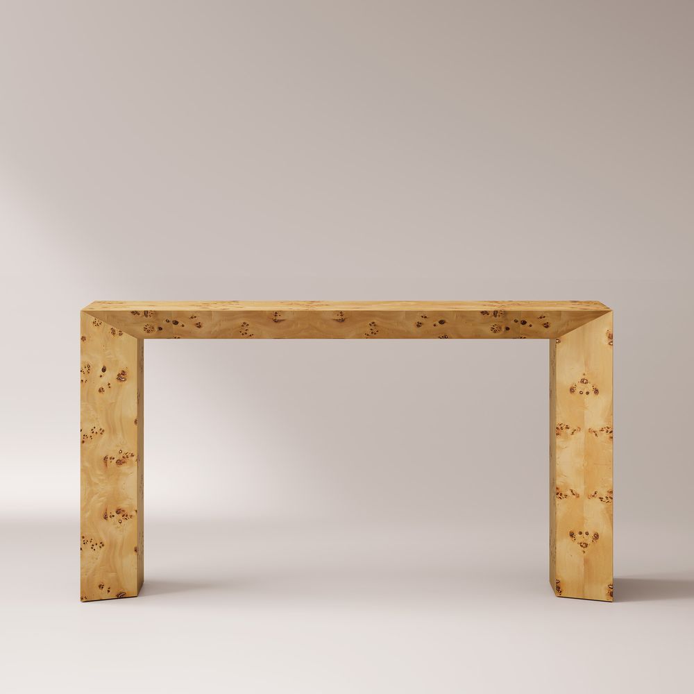 Wood Console Table