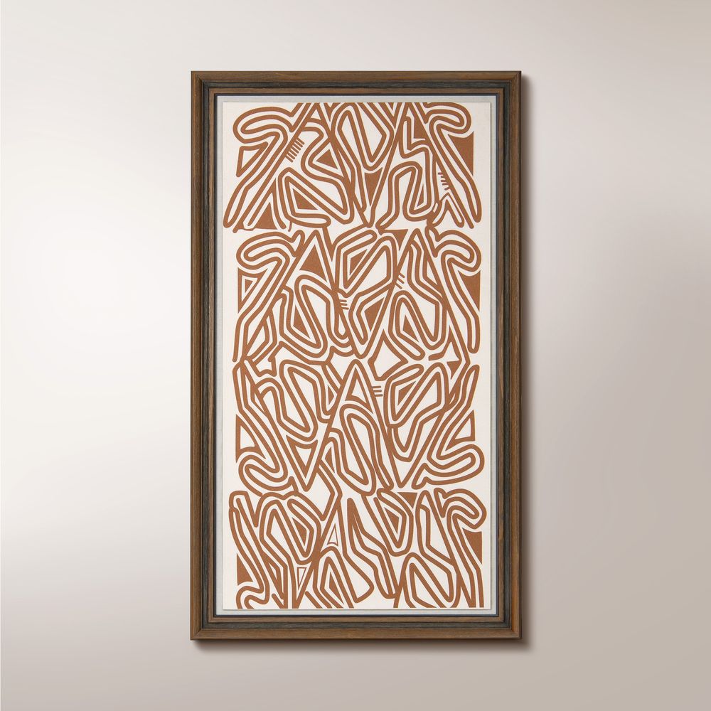 lines abstract wall art