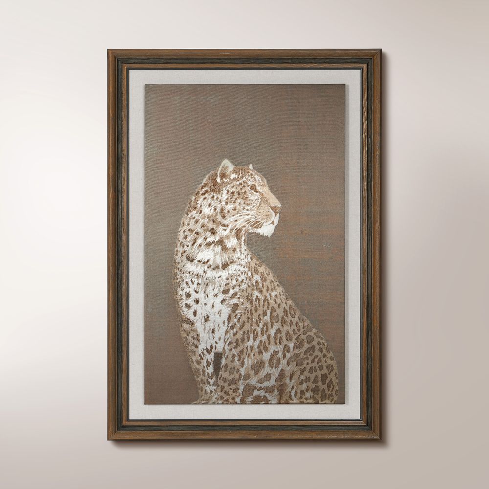 framed animals painting