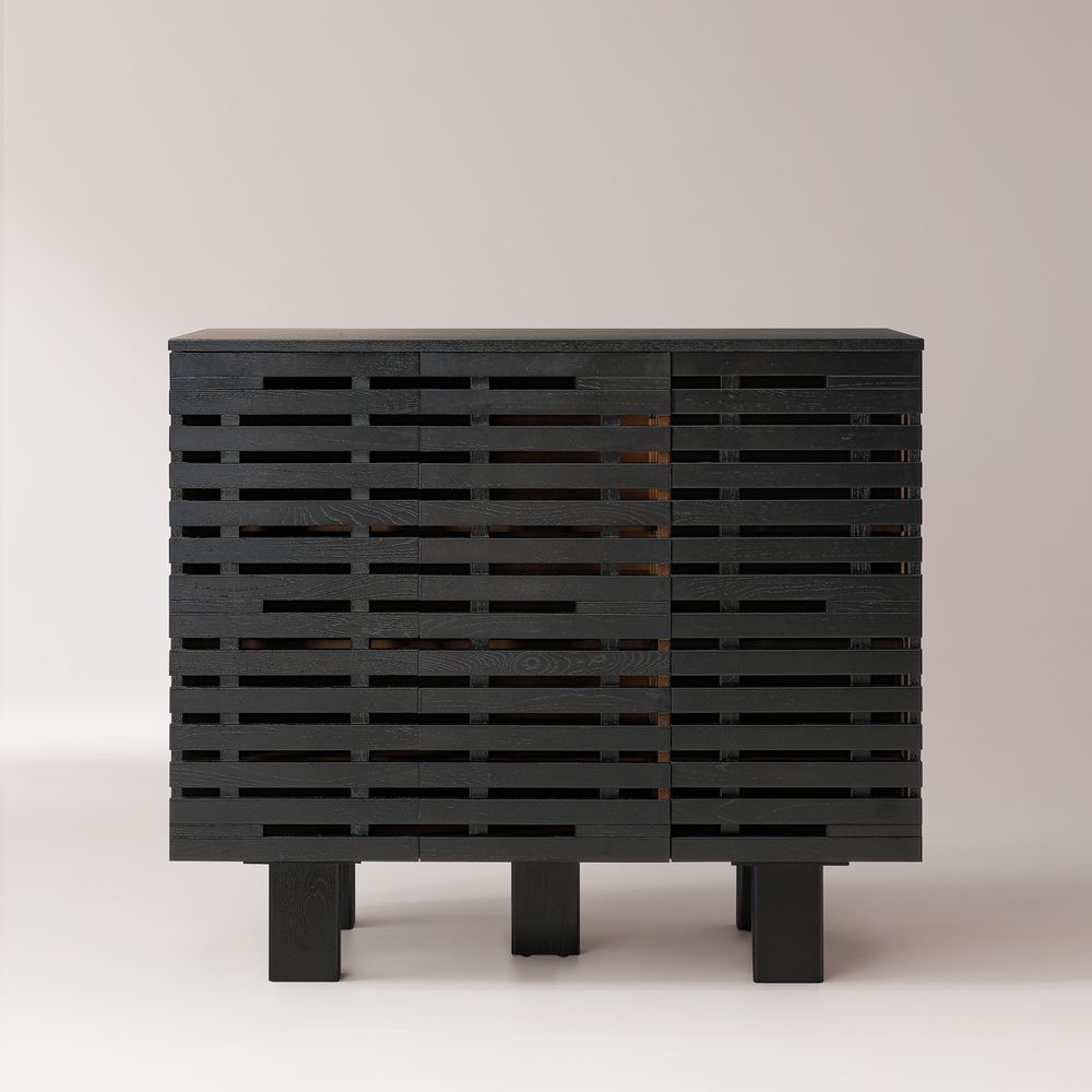 Black Shoe Storage