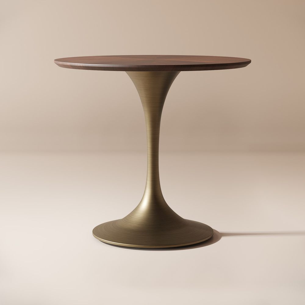 30 Inch Mid Century Round Dining Table