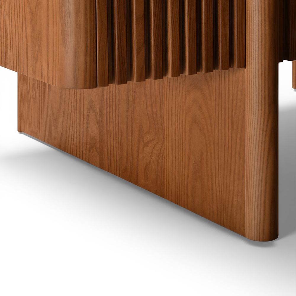 47 Inch Coffee Table with Solid Wood Legs