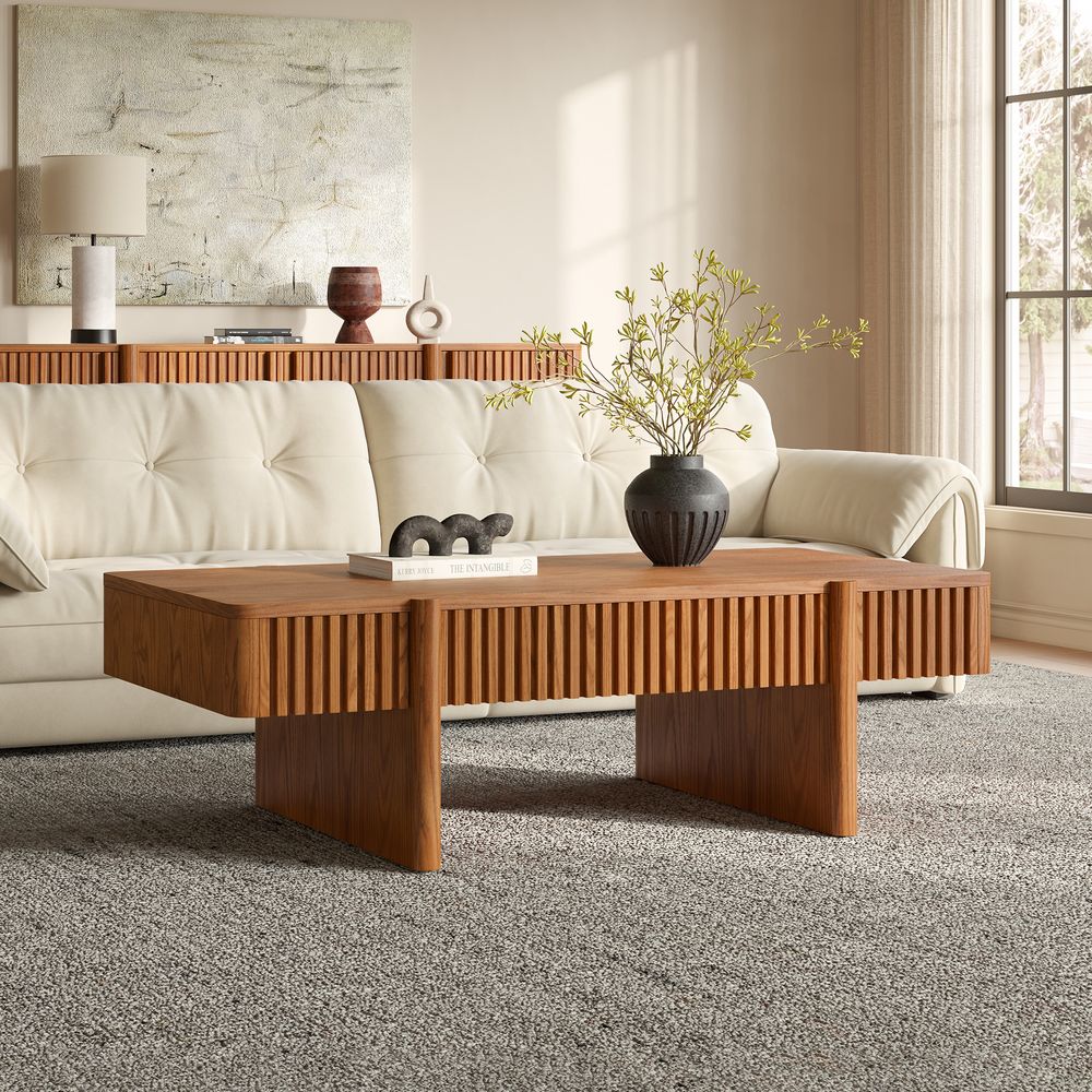 47 Inch Coffee Table for Living Room