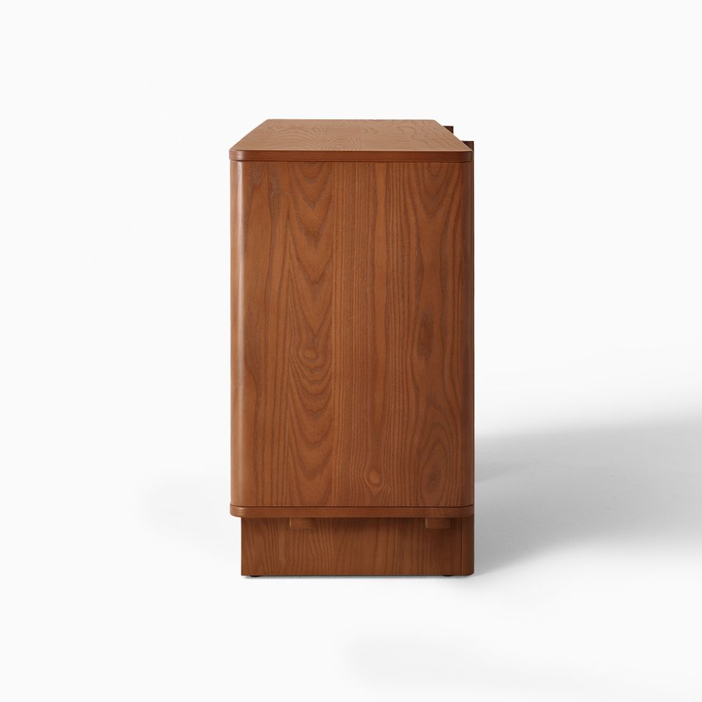 20 inch depth of Walnut Wood Sideboard
