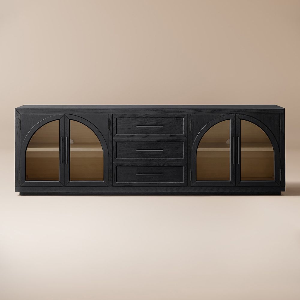 Black Oak TV Stand