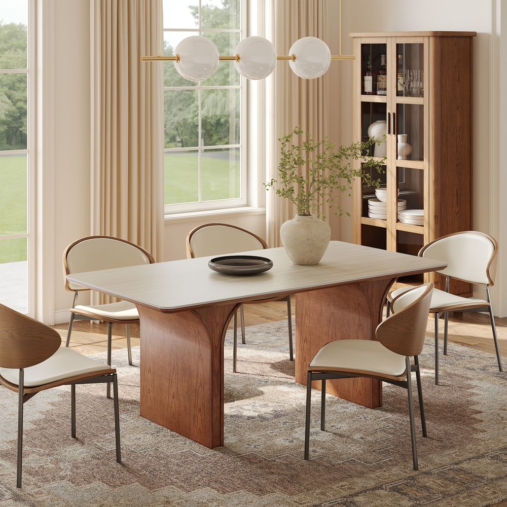 72 Inch Sintered Stone Dining Table