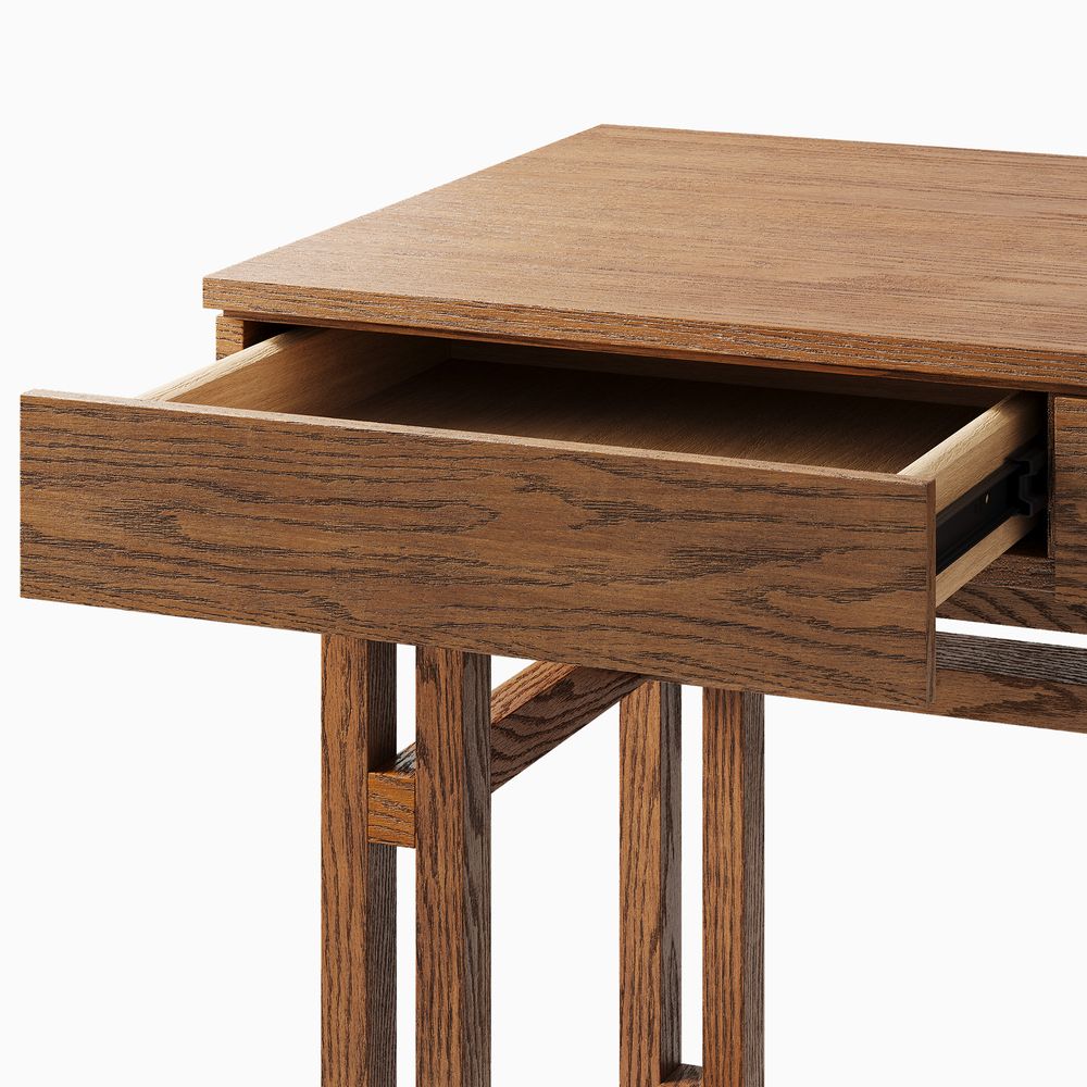 desk with 3storage drawers