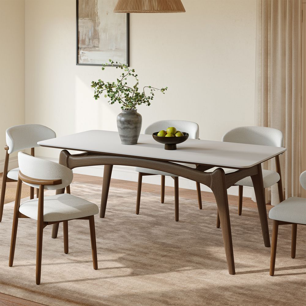 Modern Sintered Stone Dining Table for Dining Room