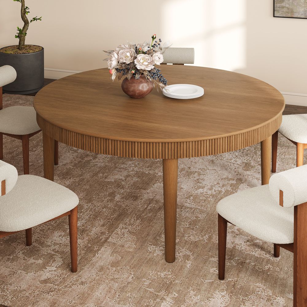 60 Inch Round Dining Table for Dining Room