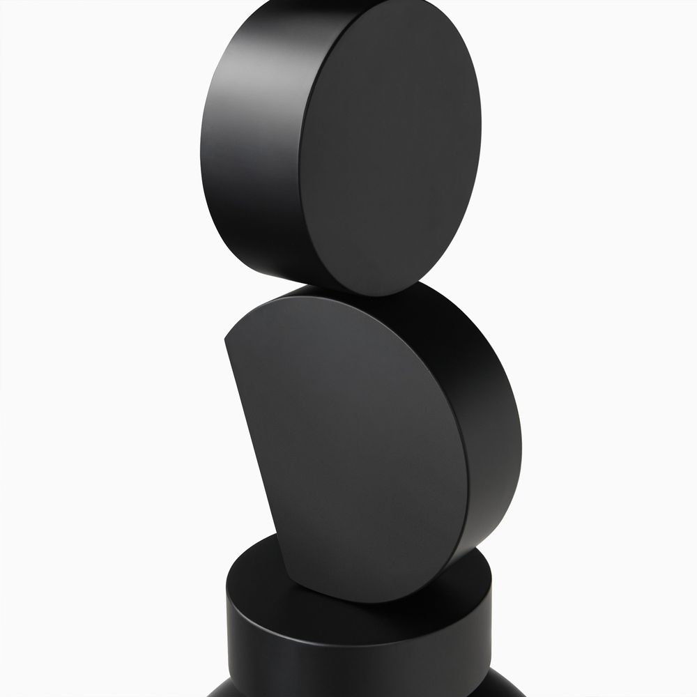 54" Floor Lamp with designed frame