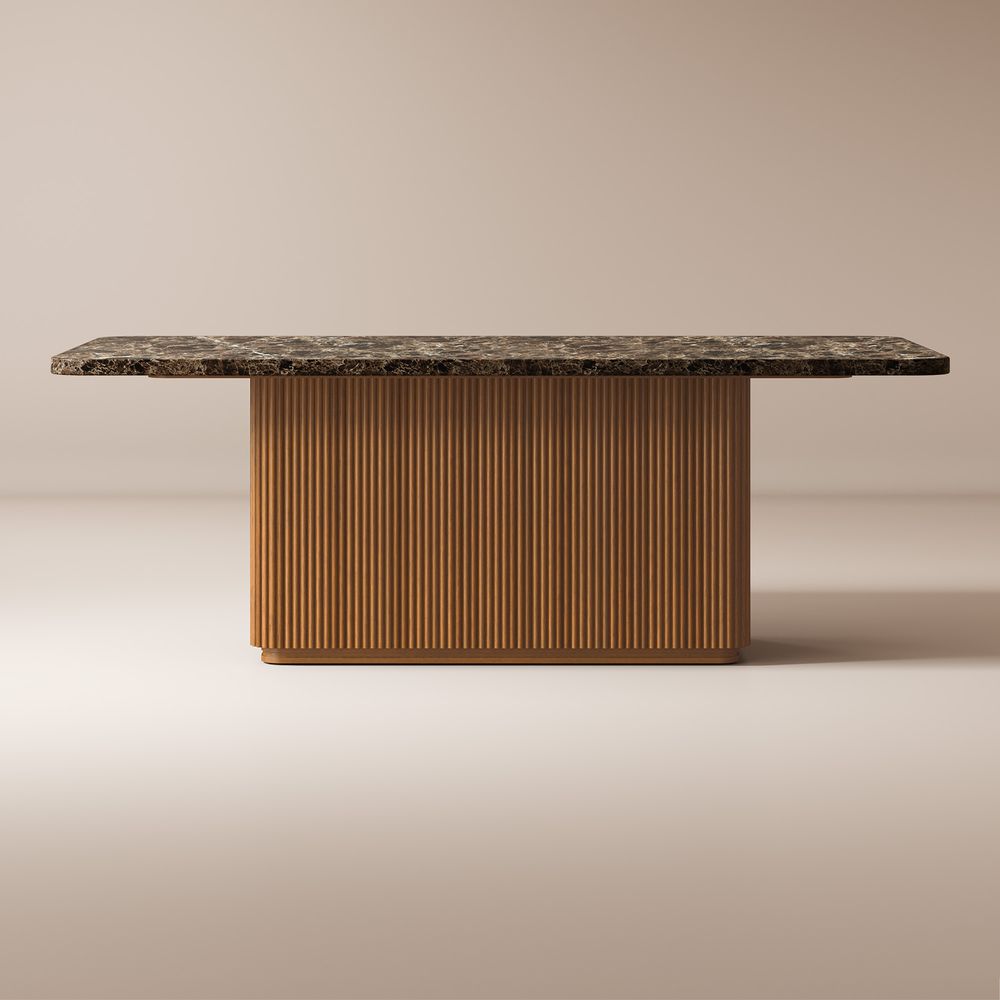 84 Inch Marble Dining Table