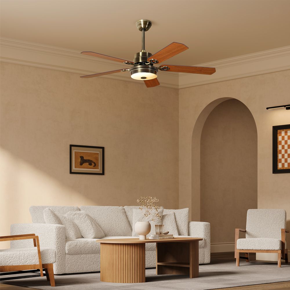 52 inch ceiling fan with led