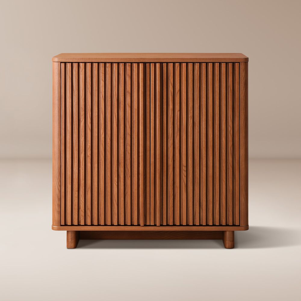 Small Wood Cabinet Buffet with Storage