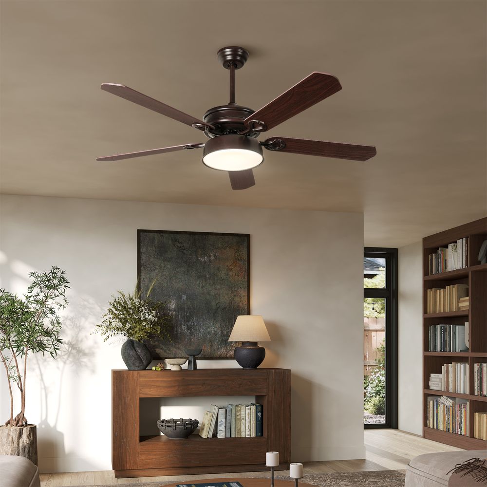 52 inch ceiling fans with led