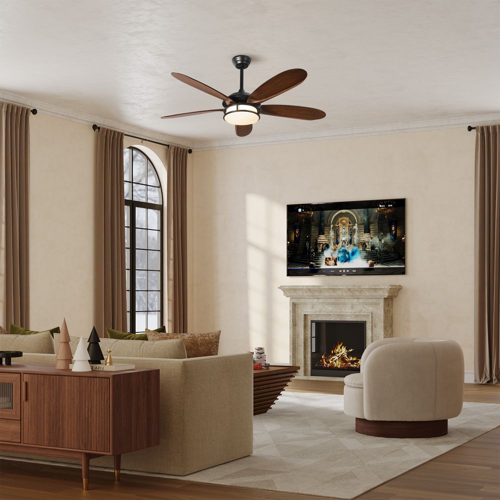52" Ceiling Fan with led